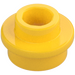 LEGO Amarillo Placa 1 x 1 Circular con Espiga abierta (28626 / 85861)