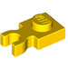 LEGO Geel Plaat 1 x 1 met Verticaal Klem (Dikke &#039;U&#039;-clip) (4085 / 60897)