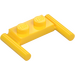 LEGO Yellow Plate 1 x 2 with Handles (Low Handles) (3839)