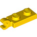 LEGO Jaune assiette 1 x 2 avec Agrafe Horizontal sur Fin (42923 / 63868)