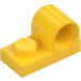 LEGO Yellow Plate 1 x 2 with Pin Hole (11458)