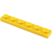 LEGO Gelb Platte 1 x 6 (3666)
