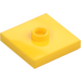 LEGO Yellow Plate 2 x 2 with Groove and 1 Center Stud (23893 / 87580)