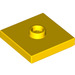 LEGO Gelb Platte 2 x 2 mit Nut und 1 Center Stud (23893 / 87580)