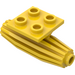 LEGO Yellow Plate 2 x 2 with Jet Engine (4229)