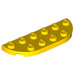 LEGO Yellow Plate 2 x 6 with Rounded Corners (18980)