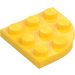 LEGO Yellow Plate 3 x 3 Round Corner (30357)