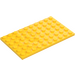 LEGO Yellow Plate 6 x 10 (3033)