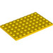 LEGO Gelb Platte 6 x 10 (3033)