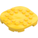 LEGO Giallo Piastra 6 x 6 x 0.7 Rotondo Semicircle (66789)