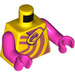 LEGO Gelb Poppy Minifig Torso (973 / 76382)