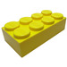 LEGO Gelb Pre-school Backstein 2 x 4