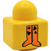 LEGO Yellow Primo Brick 1 x 1 with Giraffe Legs / Palm Tree Base (31000)
