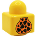 LEGO Giallo Primo Mattoncino 1 x 1 con Giraffe Busto / Palm Albero Trunk (31000 / 82409)