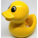 LEGO Yellow Primo Duck Small looking straight with yellow beak