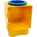 LEGO Jaune Primo Shape Sorter Chamber avec Bleu Circular Portal