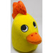 LEGO Yellow Primo Soft Stacking Hen Head (40892)