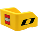 LEGO Geel Primo Voertuig Bed met Lego logo en Safety Strepen