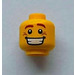 LEGO Yellow Promotional Head (Safety Stud) (3626)