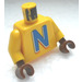 LEGO Geel Quicky the Nesquik Bunny Torso (973)