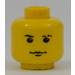 LEGO Yellow Quirrell Head (Safety Stud) (3626)