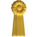 LEGO Yellow Rosette (33175)