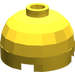 LEGO Yellow Round Brick 2 x 2 Dome Top (Undetermined Stud)