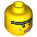 LEGO Yellow Roxxi Minifigure Head (Recessed Solid Stud) (3626 / 47818)