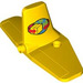 LEGO Yellow Rudder 8 x 3 x 3Cargo (63035)