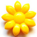 LEGO Jaune Scala Fleur avec Nine Petit Pétales