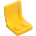 LEGO Yellow Seat 2 x 2 with Sprue Mark in Seat (4079)