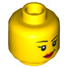 LEGO Yellow Sharon Shoehorn Minifigure Head (Recessed Solid Stud) (3626 / 16150)