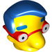 LEGO Yellow Simpson Milhouse Head (16802)