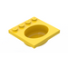 LEGO Yellow Sink 4 x 4 Oval (6195)