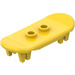 LEGO Yellow Skateboard with Four Wheel Clips (42511 / 88422)