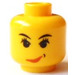 LEGO Yellow Sky Lane Island Xtreme Stunts Head (Safety Stud) (3626)
