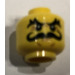 LEGO Giallo Sky Pirata Piede Soldato Testa (Perno solido incassato) (3626)