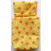 LEGO Yellow Sleeping Bag with Pink Butterflies