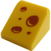 LEGO Giallo Pendenza 1 x 1 (31°) con Cheese Fori (35338 / 77573)