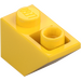 LEGO Žlutá Sklon 1 x 2 (45°) Převrácený (3665)