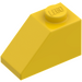 LEGO Yellow Slope 1 x 2 (45°) without Centre Stud