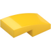 LEGO Gul Backe 1 x 2 Böjd (11477)