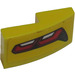 LEGO Yellow Slope 1 x 2 Curved with Corvette Taillight Pattern Model Right Side Sticker (11477)