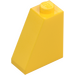 LEGO Amarillo Con pendiente 1 x 2 x 2 (65°) (60481)