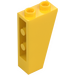 LEGO Giallo Pendenza 1 x 2 x 3 (75°) Invertito (2449)