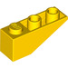 LEGO Gelb Steigung 1 x 3 (25°) Invertiert (4287)