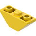 LEGO Geel Helling 1 x 3 (45°) Omgekeerd Dubbele (2341 / 18759)