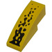 LEGO Yellow Slope 1 x 3 Curved with Spots Sticker (50950)