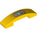 LEGO Yellow Slope 1 x 4 Curved Double with C01-06A (32833 / 93273)