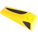 LEGO Yellow Slope 1 x 4 x 1 (18°) with Rear Window right  Sticker (60477)